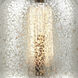 Downtown Urban Bell 1 Light 8 inch Antique Copper Mini Pendant Ceiling Light in Silver Plated Mercury